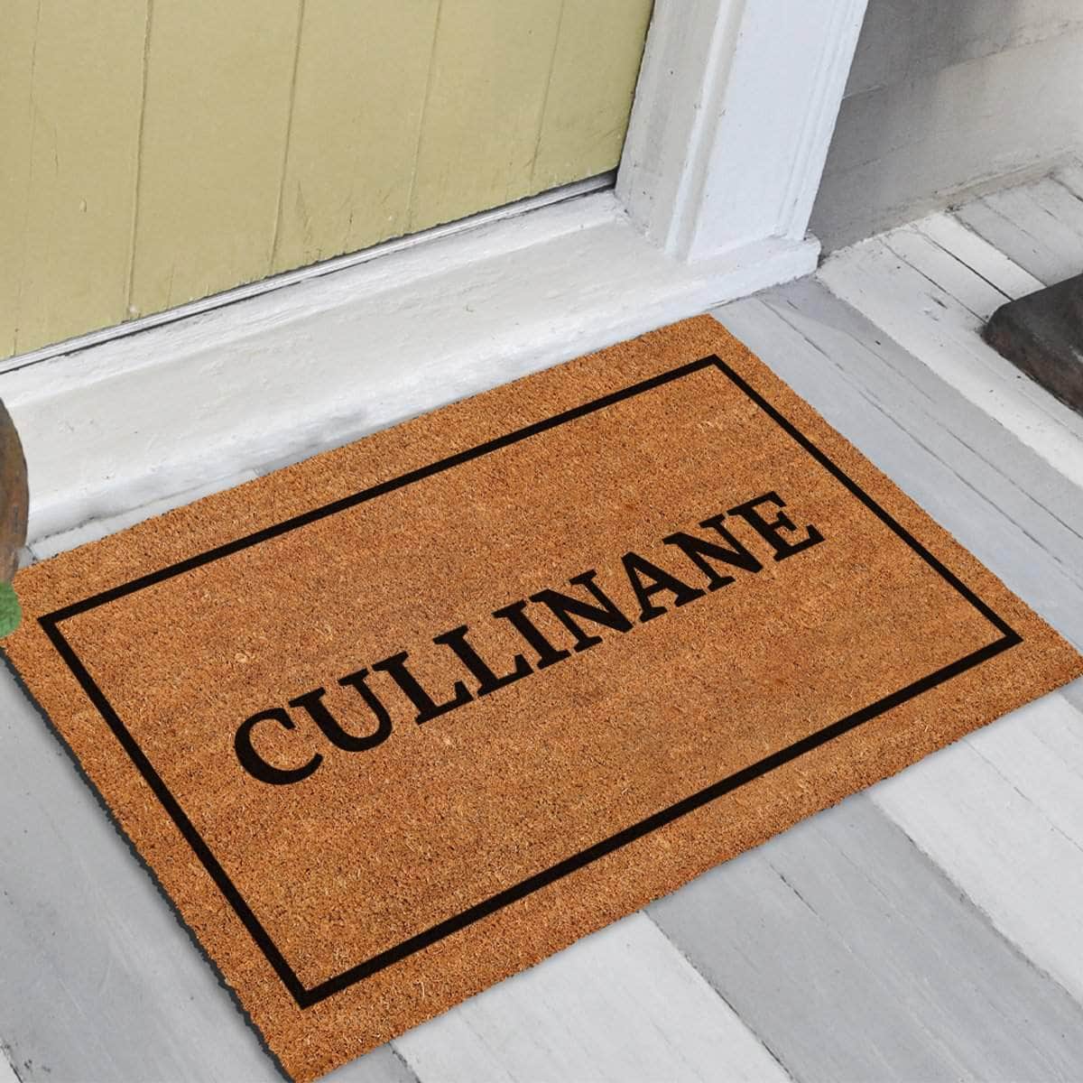 Family Name Boarder - Doormat