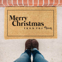 Thumbnail for Personalised Merry Christmas Message Doormat