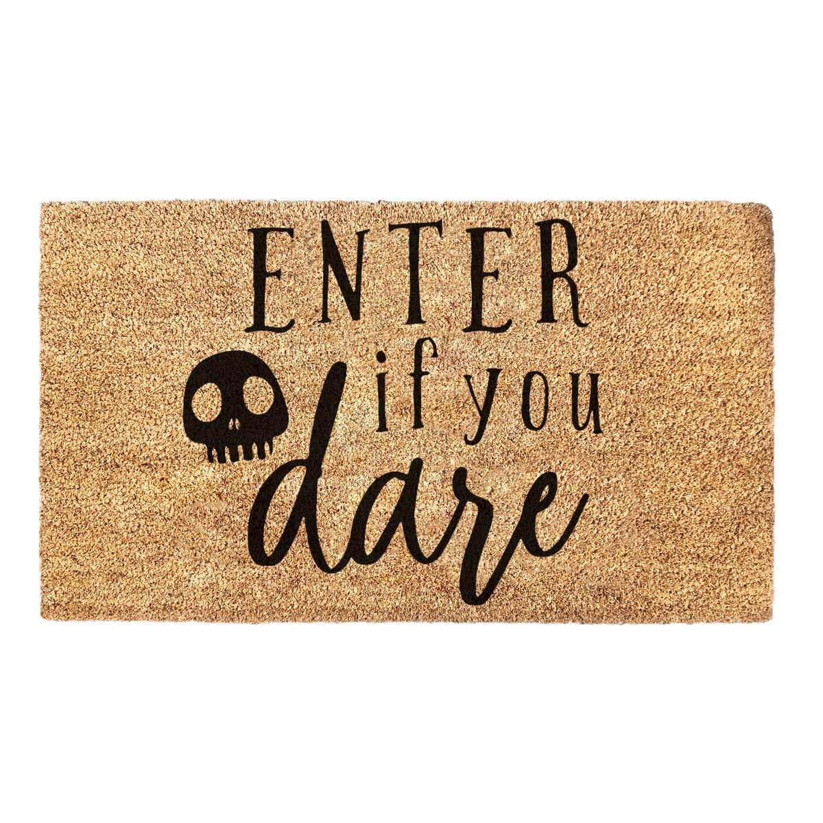 Enter If You Dare - Halloween Doormat