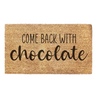 Thumbnail for Come Back With Chocolate - Doormat