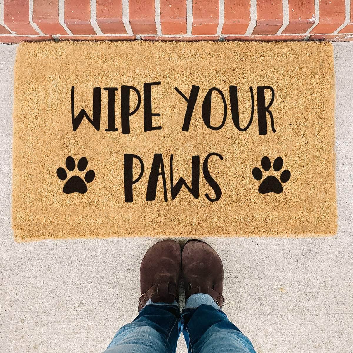 Wipe Your Paws - Doormat