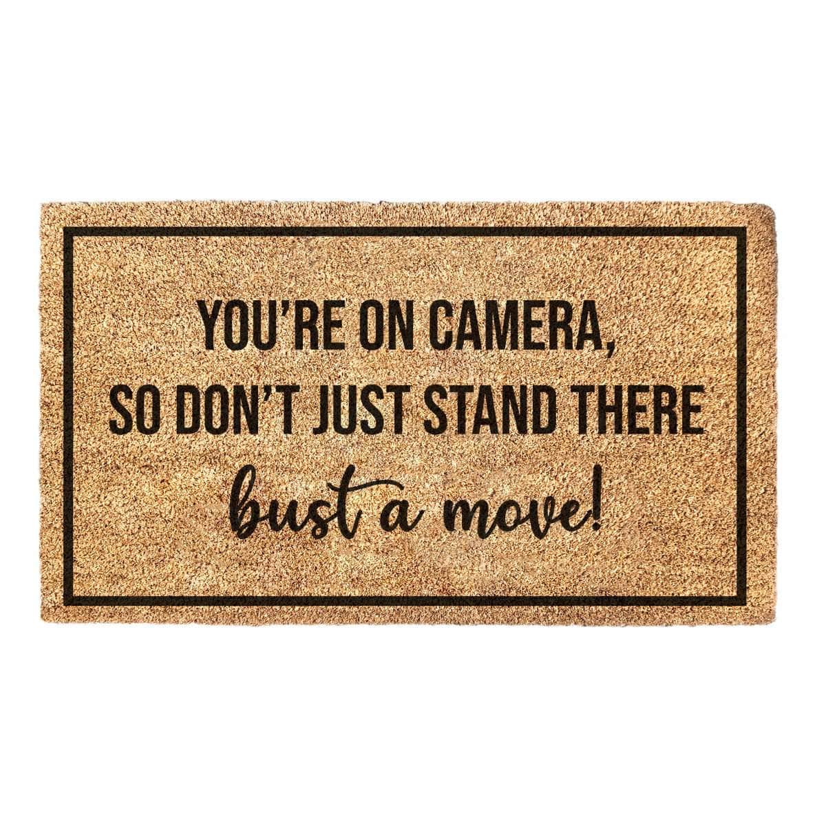 You're On Camera - Doormat