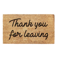 Thumbnail for Thank You For Leaving - Doormat