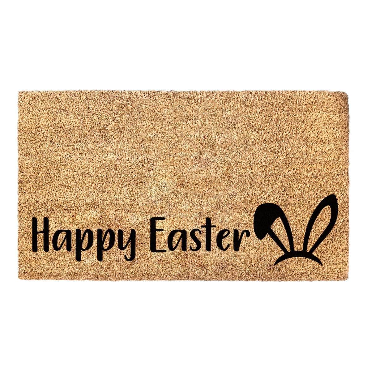 Happy Easter - Bunny Doormat