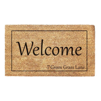 Thumbnail for Welcome Street Name - Custom Doormat