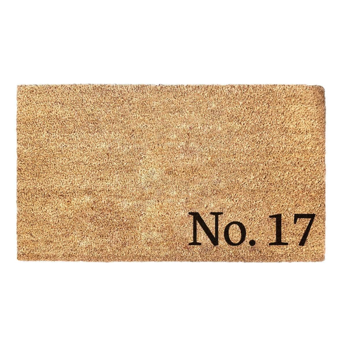 Personalized House Number Doormat