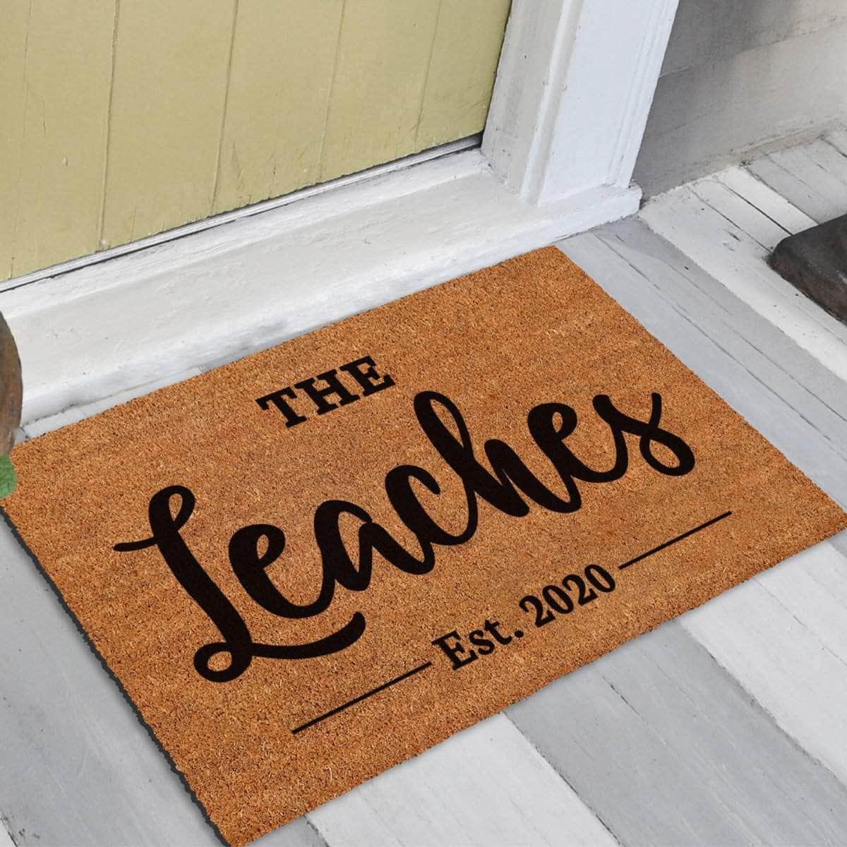 Personalized Last Name - Welcome Doormat