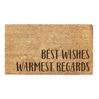 Thumbnail for Best Wishes Warmest Regards - Doormat