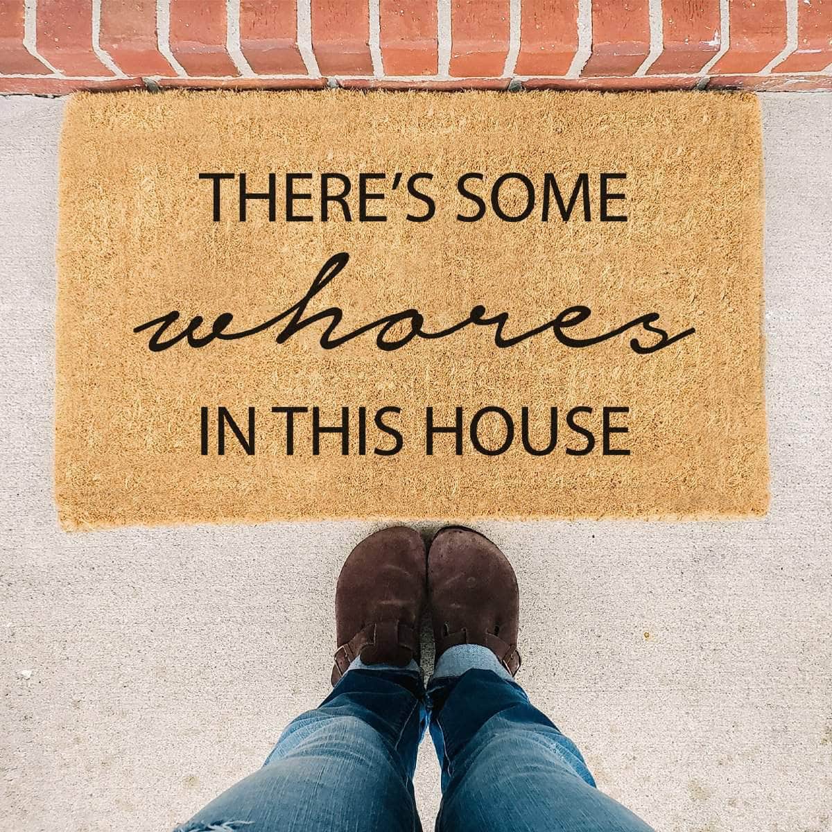 There's Some Whores In This House - Cardi B Doormat