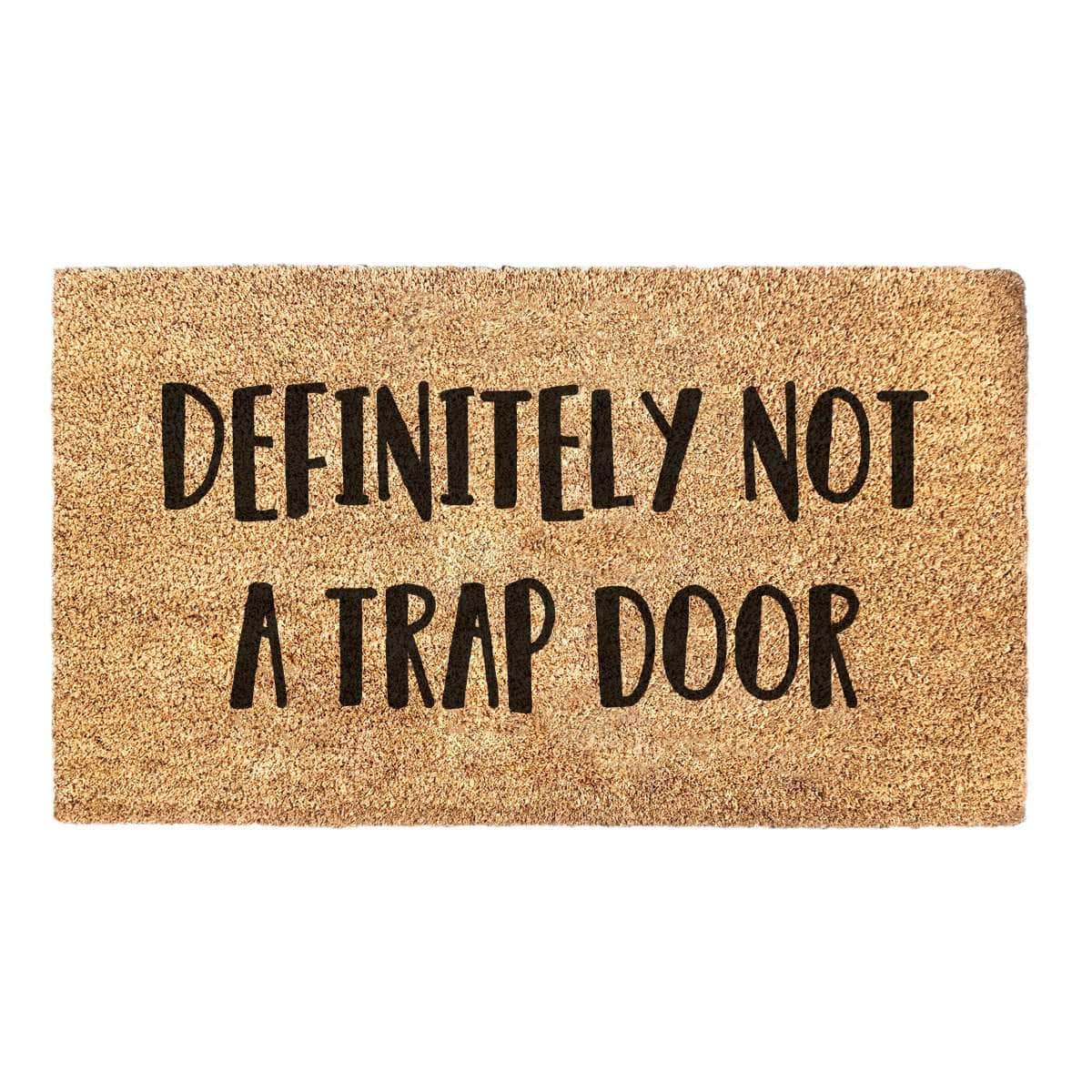 Definitely Not A Trap Door - Doormat