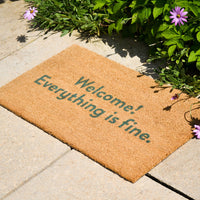 Thumbnail for Welcome! Everything is fine. - The Good Place Doormat
