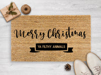 Thumbnail for Merry Christmas Ya Filthy Animals 2 - Christmas Doormat