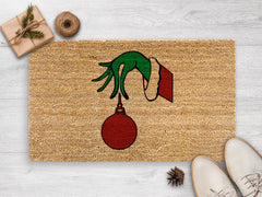 The Grinch - Festive Ball Ball - Christmas Doormat