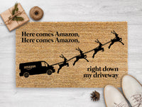Thumbnail for Here Comes Amazon - Christmas Doormat