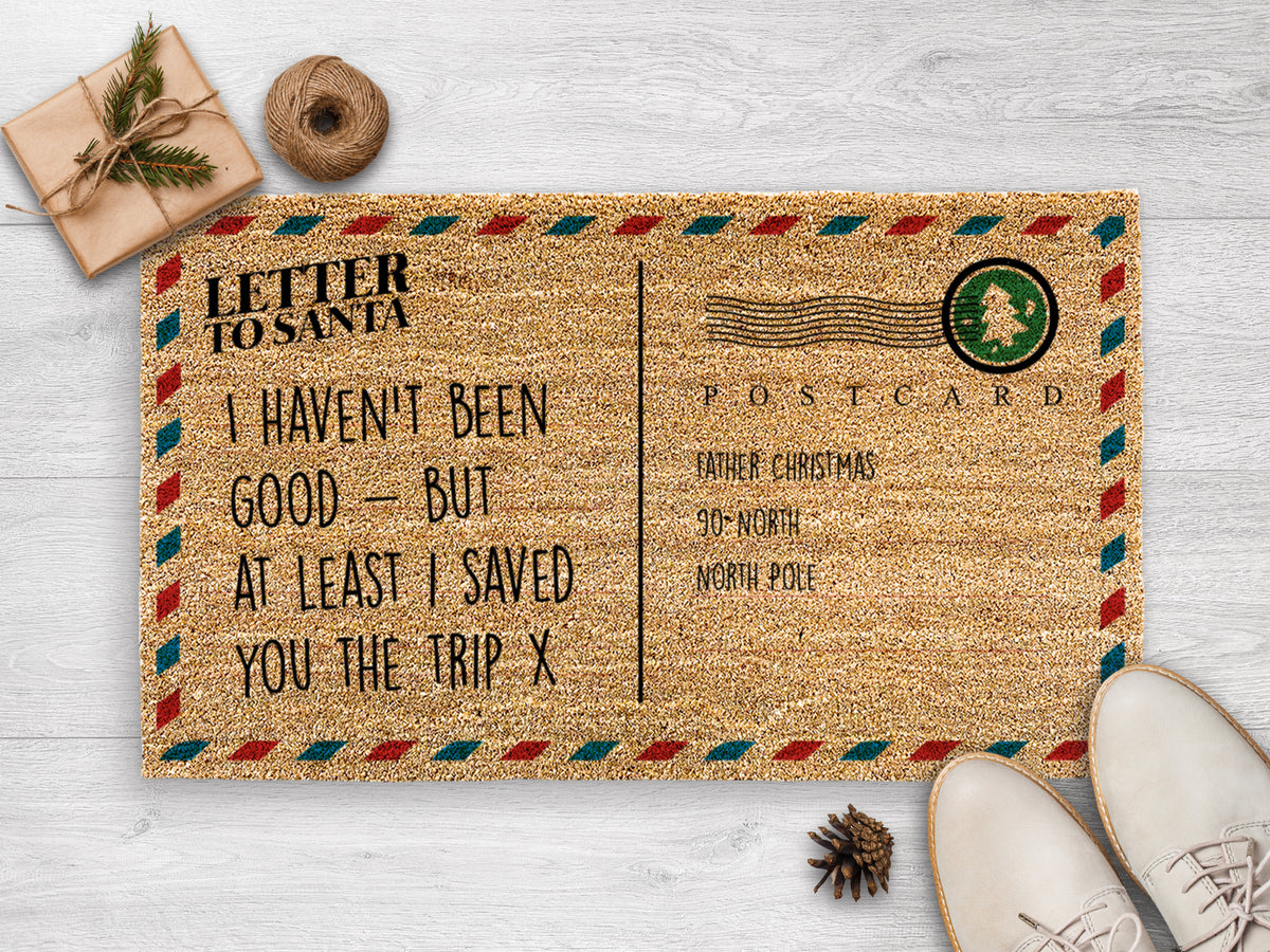 Letter To Santa - Christmas Doormat