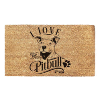 Thumbnail for I Love My Pitbull - Doormat