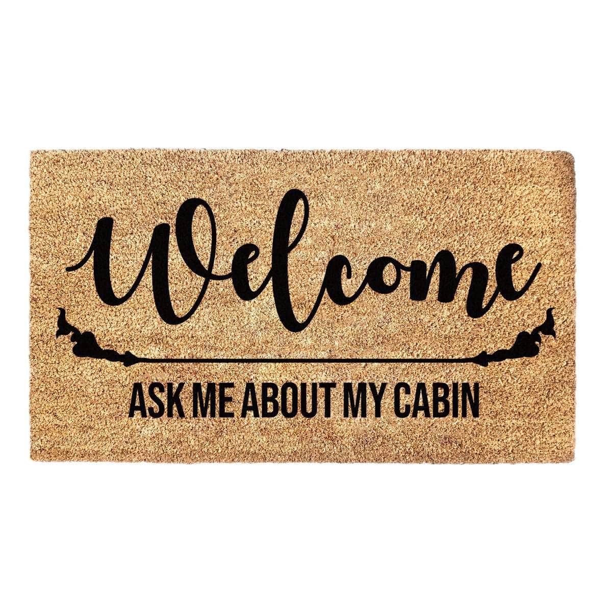 Welcome Doormat - Write What You Want Doormat