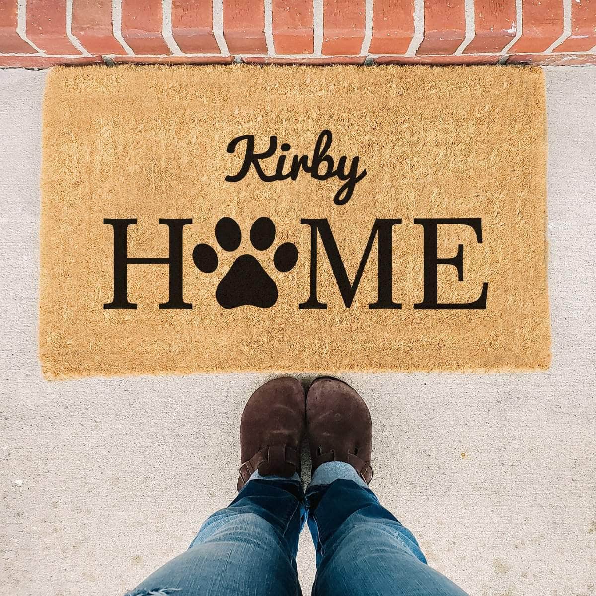 Personalised Family Name Home - Doormat