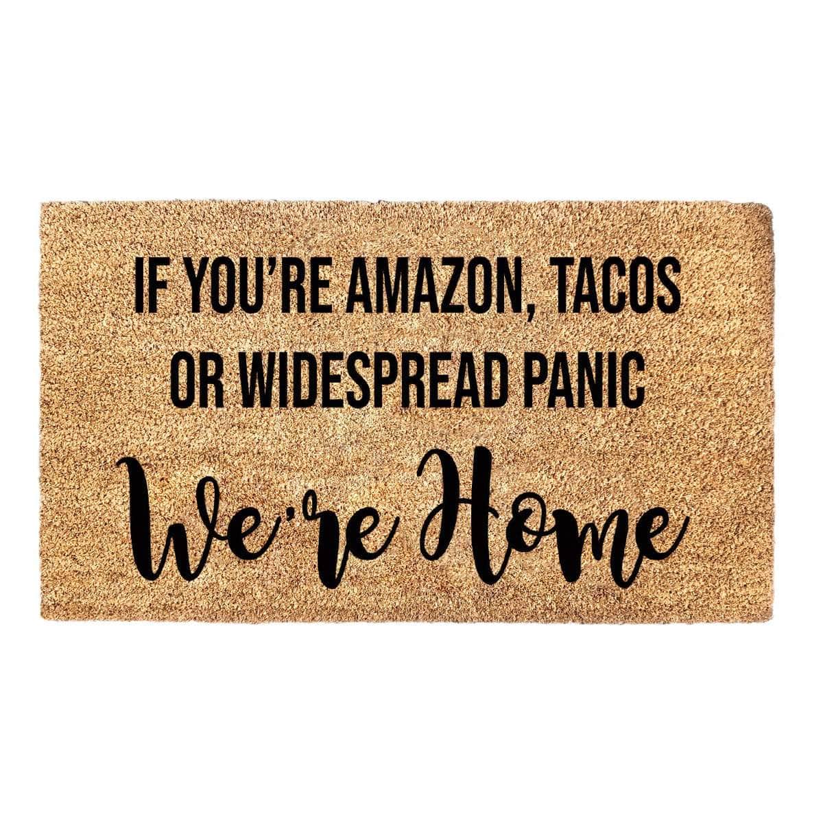 Amazon, Tacos or Widespread - Doormat