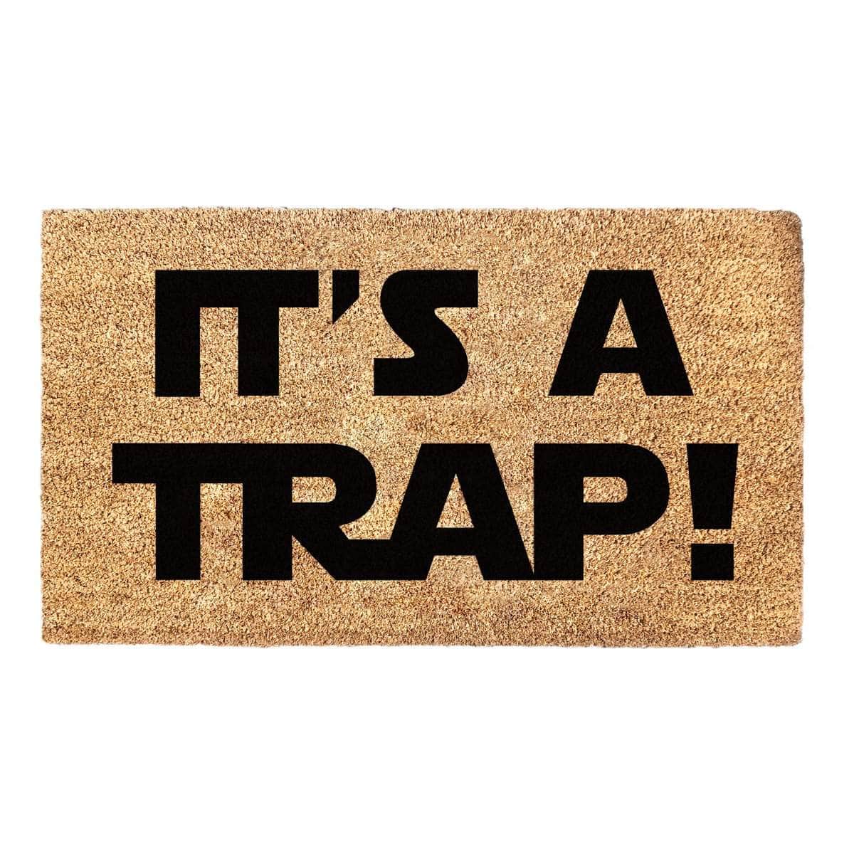 Star Wars It's a Trap! - Admiral Ackbar Quote Doormat