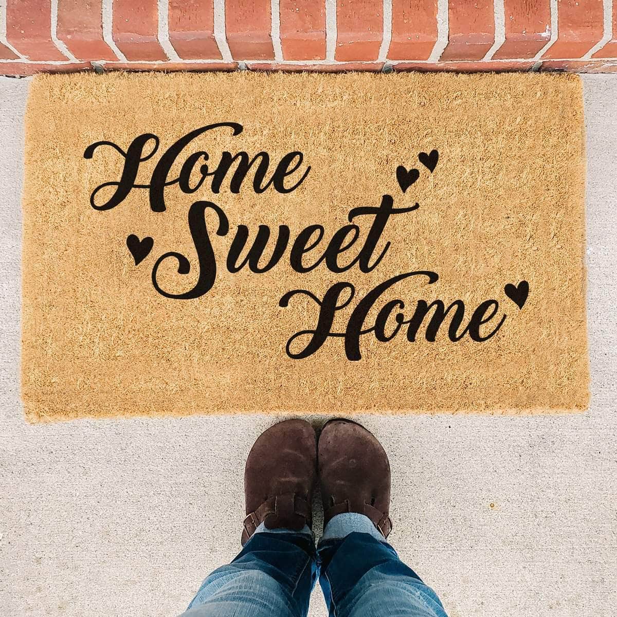 Home Sweet Home - Cute Doormat