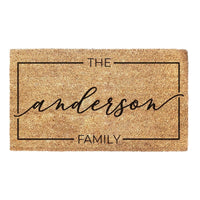 Thumbnail for Personalized Doormat With Family Name - Last Name Doormat