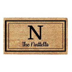 Monogram Family Name - Doormat