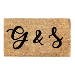 Personalized Initial Doormat