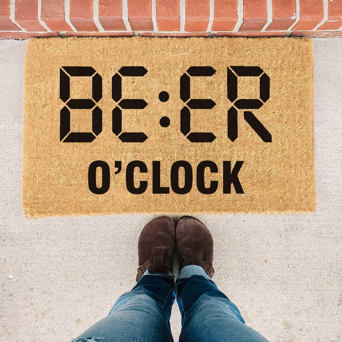 Beer O Clock - Doormat
