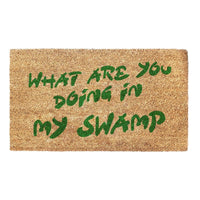 Thumbnail for What Are You Doing In My Swamp - Shrek Doormat