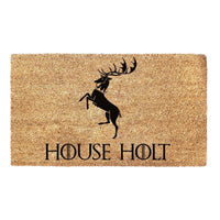Thumbnail for Custom Family Name Game Of Thrones House Baratheon Stag Sigil - Doormat