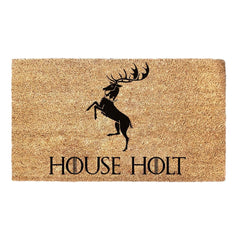 Custom Family Name Game Of Thrones House Baratheon Stag Sigil - Doormat