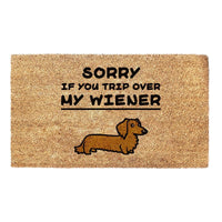 Thumbnail for Sorry If You Trip Over My Weiner - Doormat