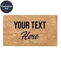 Thumbnail for Your Text Here - Personalized Doormat