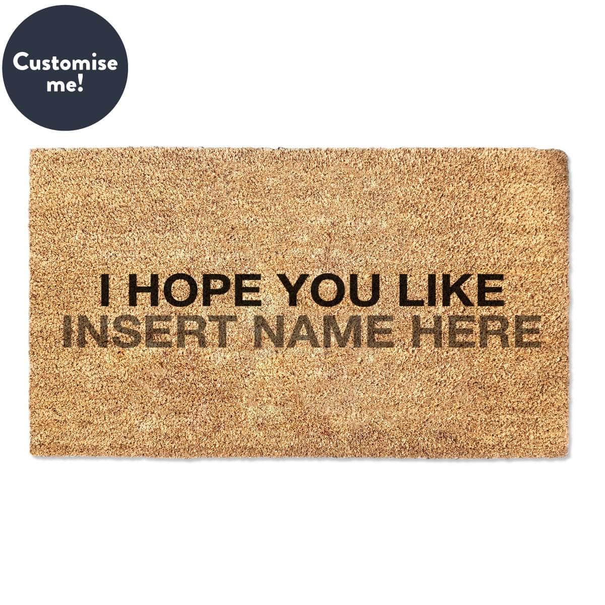 I Hope You Like Coconut - Doormat