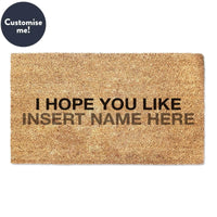 Thumbnail for I Hope You Like Coconut - Doormat