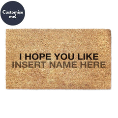 I Hope You Like Coconut - Doormat