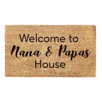 Thumbnail for Welcome To Nana & Papas House Doormat