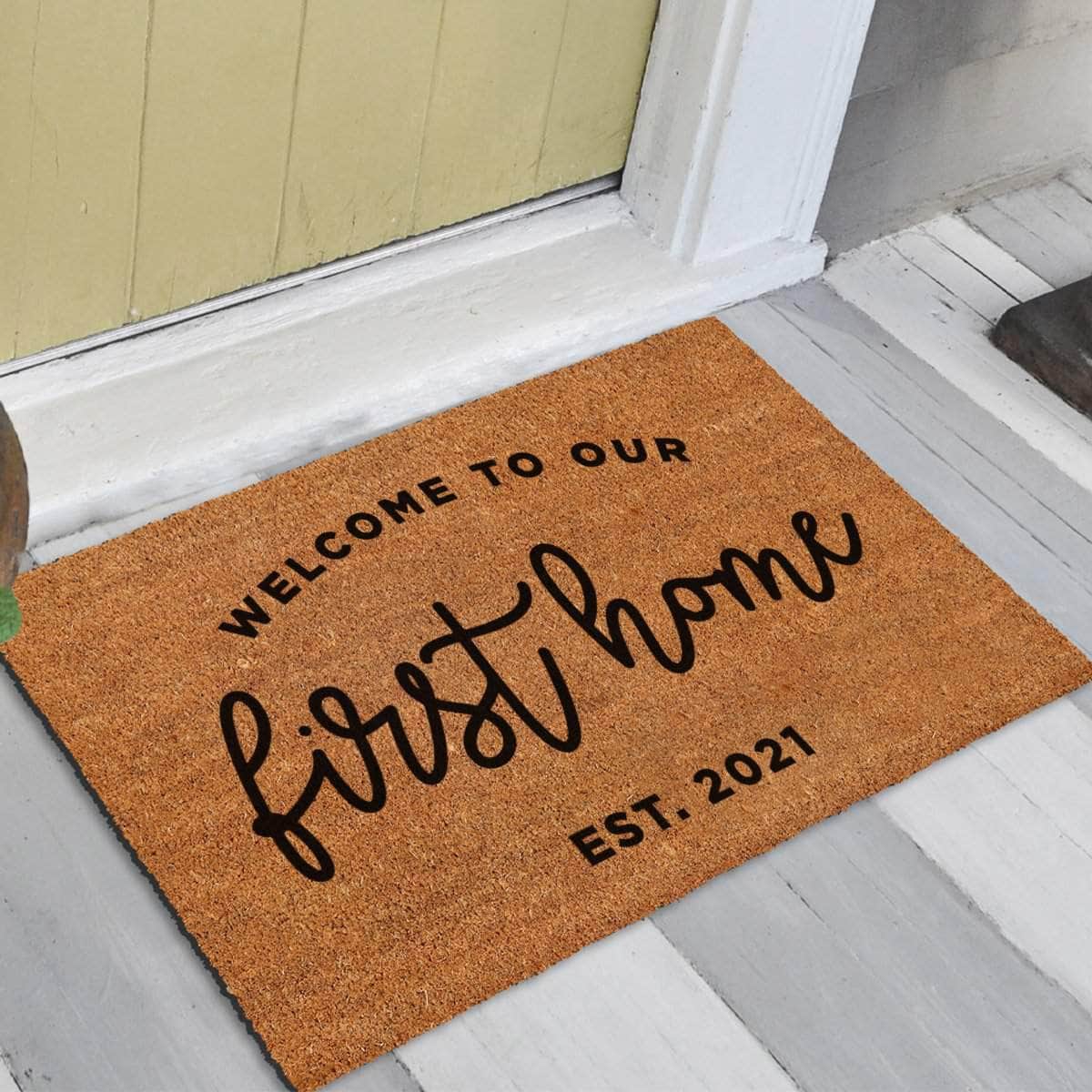 Personalised First Home - Doormat