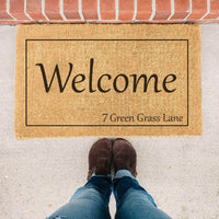 Thumbnail for Welcome Street Name - Custom Doormat