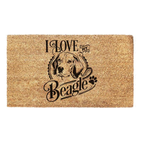 Thumbnail for I Love My Beagle - Doormat