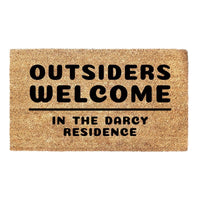 Thumbnail for Outsiders Welcome - Personalized Family Residence Doormat