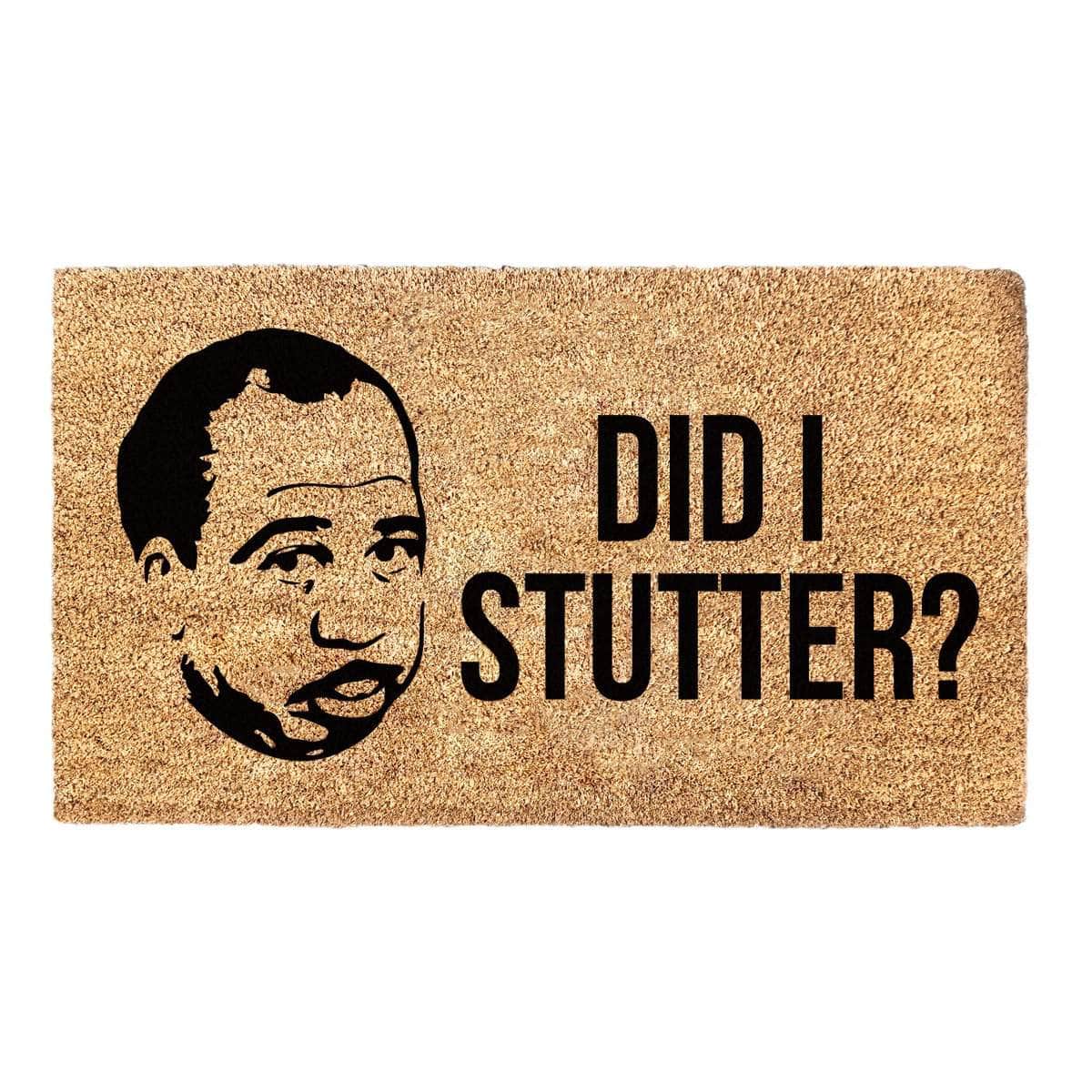 Stanley Quote - Doormat