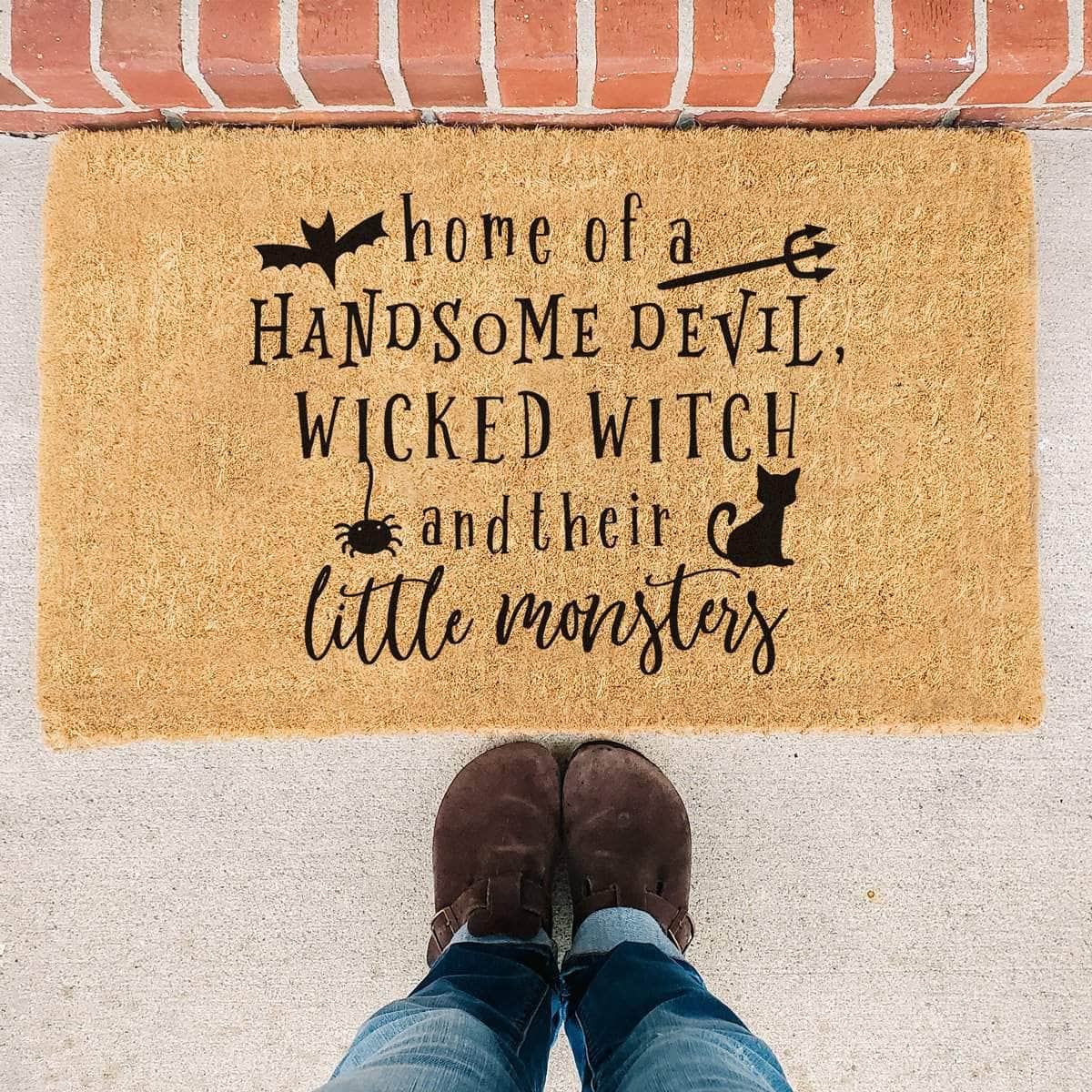 Halloween Doormat - Funny Doormat - Welcome Doormat