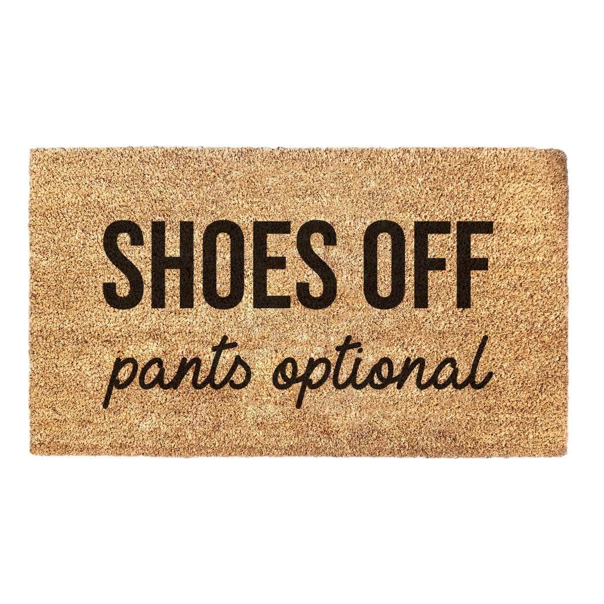 Shoes Off Pants Optional - Doormat