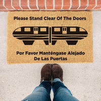 Thumbnail for Please Stand Clear Of The Doors - Monorail Doormat