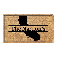 Thumbnail for Personalised State Family Name - Doormat