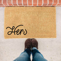 Thumbnail for Hers Couples Doormat (Part of His and Hers Collection. 