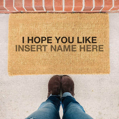 I Hope You Like Coconut - Doormat