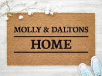 Thumbnail for Personalized Family Name Door Mat - Housewarming Gift